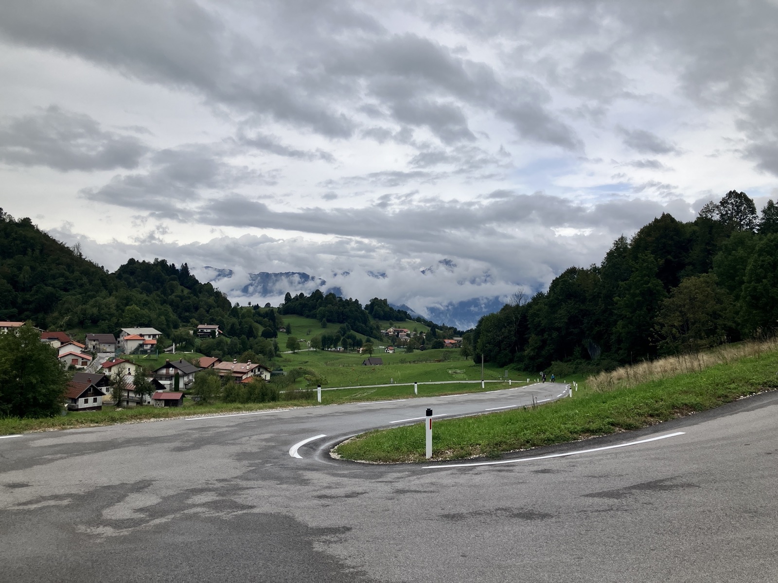 The climb outside of Livek